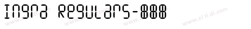 Ingra Regular5字体转换